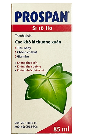 Prospan siro ho Engelhard Arzneimittel (Lọ/85ml) trắng