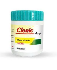 Clonic 4mg NIC nắp xanh (Lọ/500v)