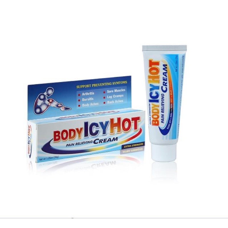 Body Icy Hot dầu nóng xoa bóp Duocvilas (Tuýp/35g)