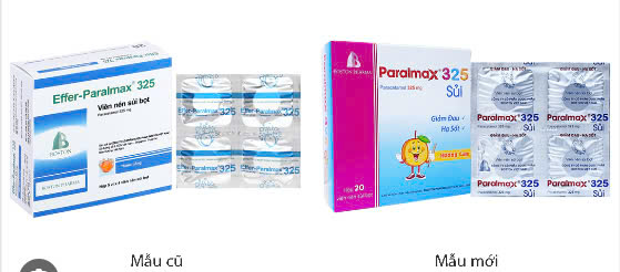 Paralmax 325mg Sủi Hương Cam Botston Pharma (H/20v) Date 12/2027