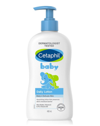 Cetaphil baby daily lotion sữa dưỡng ẩm cho bé (Chai/400ml) Date 02/2026