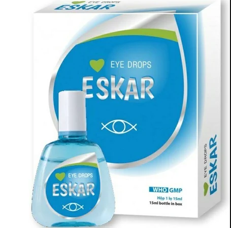 Eskar nhỏ mắt Dược Khoa (Cọc/10lọ/15ml) Date 12/2027