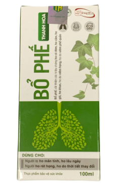Bổ phế Thanh hoa TH Pharma (Lọ/100ml) 