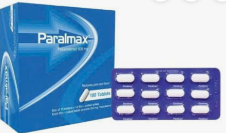 Paralmax Paracetamol 500mg Boston (H/180v) Xanh dương 