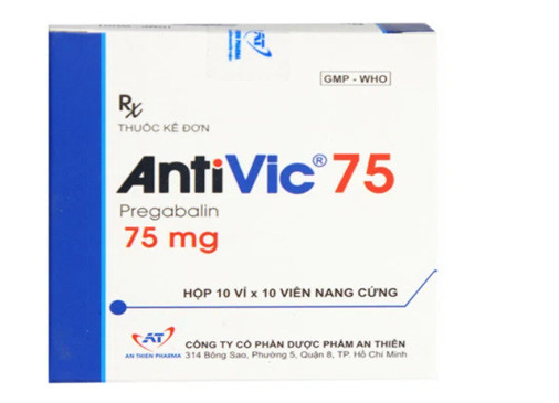 Antivic 75 Pregabalin 75mg An Thiên (H/100v) Date 12/2027