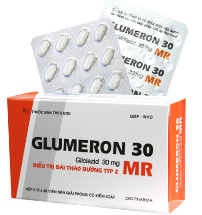 Glumeron 30 MR DHG Hậu Giang (H/100v) Date 08/2027