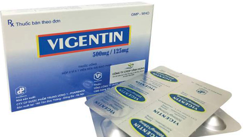 Vigentin 500mg/125mg Pharbaco (H/14v) 