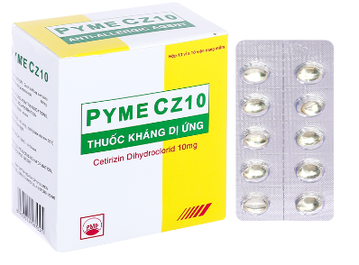 Pyme CZ10 Cetirizin10mg PMP (H/100v) 