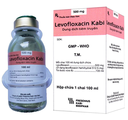 Levofloxacin Kabi truyền 500mg (Lọ/100ml) Date 02/2026