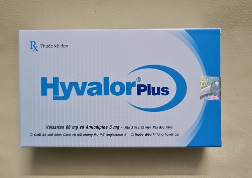 Hyvalor Plus Valsartan 80mg/Amlodipine 5mg United (H/30V) 