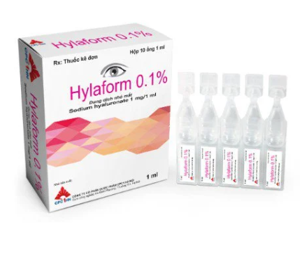 Hylaform 0.1% dung dịch nhỏ mắt CPC1 Hà Nội (H/4vỉ/5ống) Date 11/2026