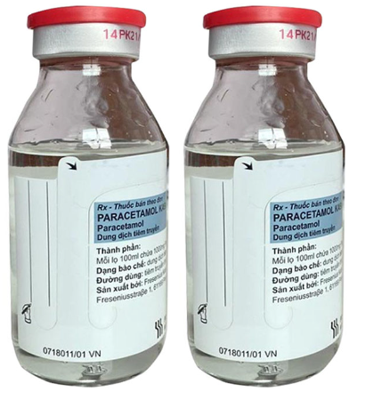 Paracetamol Kabi AD truyền (Lọ/100ml) Date 07/2027