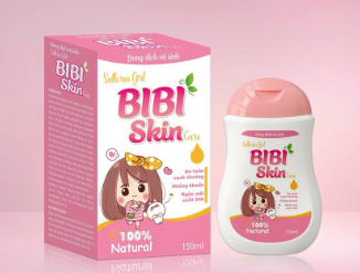 Bibi Skin 24h bảo vệ dung dịch vệ sinh dành cho bé gái (Lọ/150ml)