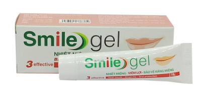 Smile gel bôi nhiệt miệng Phương Đông (Tuýp/10g) Date 04/2027