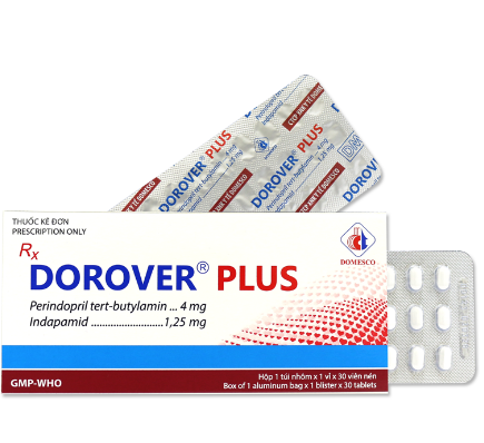 Dorover Plus 4mg/1.25mg Domesco (H/30v) Date 04/2026