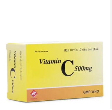 Vitamin C 500mg Vidipha (H/100v) Date 07/2027