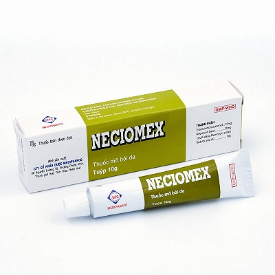 Neciomex Thuốc Mỡ Bôi Da Medipharco (tuýp/10g) Date 01/2027