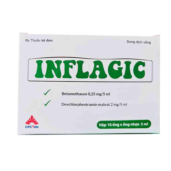 Inflagic Betamethason CPC1 Hà Nội (H/10o/5ml) 