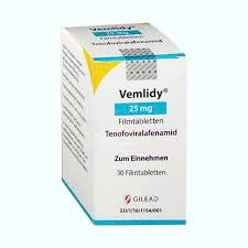 Vemlidy Tenofovir Alafenamide 25mg Gilead (Lọ/30v)