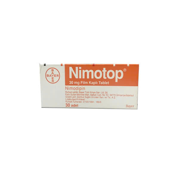 Nimotop Nimodipin 30mg Bayer (H/30v) Date 07/2027