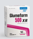 [T13590] Glumeform Metformin 500mg XR  DHG Hậu Giang (H/100v)