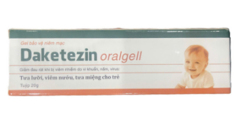 Daketezin Oralgell 20g Giga Kim Bảng (Tuýp/20g)