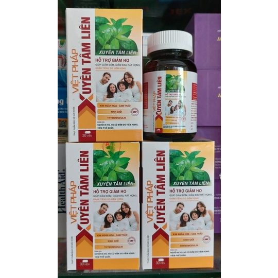 Xuyên Tâm Liên Việt Pháp Gia Đình (H/30v)