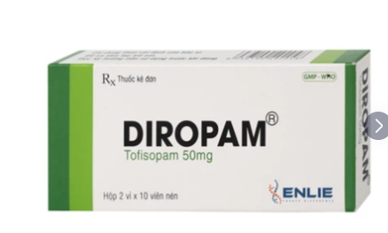 Diropam Tofisopam 50mg Enlie (H/20v)