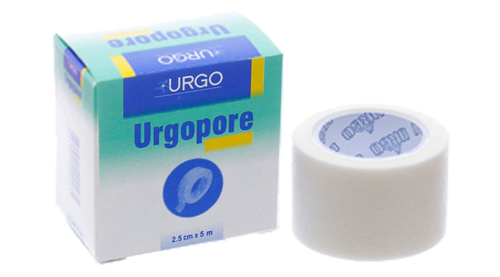 Băng keo Urgopore cho da nhạy cảm 2.5cm x 5m (Cọc/24cuộn)