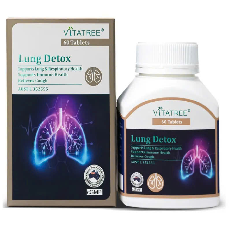 Lung Detox Vitatree Úc (Lọ/60v)