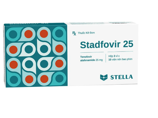Stadfovir 25  Tenofovir alafenamide 25mg Stella (H/30v) Date 12/2027