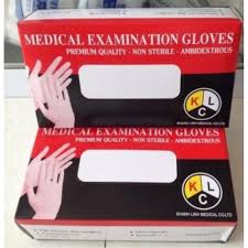Găng Tay Y Tế Đỏ Đen MEDICAL EXAMINATION GLOVES size M (H/100c)