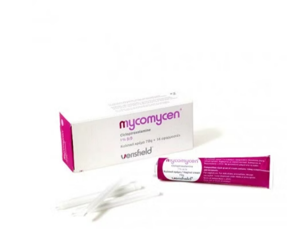 Mycomycen 1%  Ciclopirox Olamine Hy Lạp (H/1T/78g)