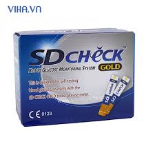 SDcheck gold Que thử đường huyết SD Biosensor (H/50 que)