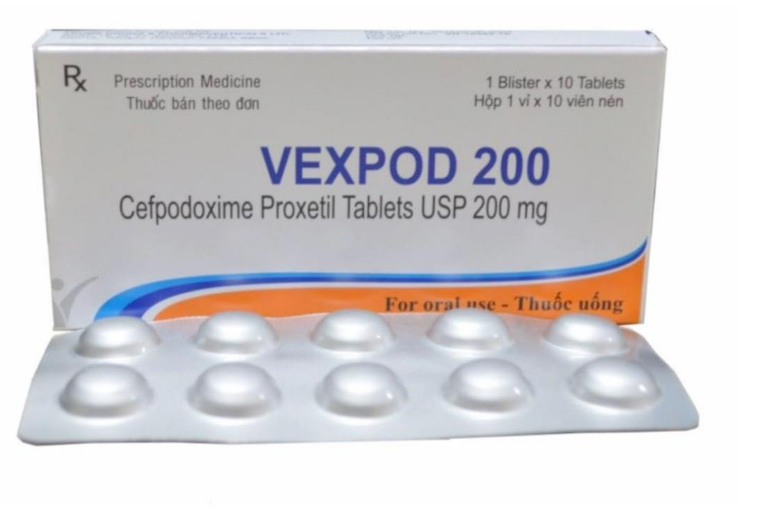 Vexpod Cefpodoxim 200 Y-MED (H/10v) date 10/2027