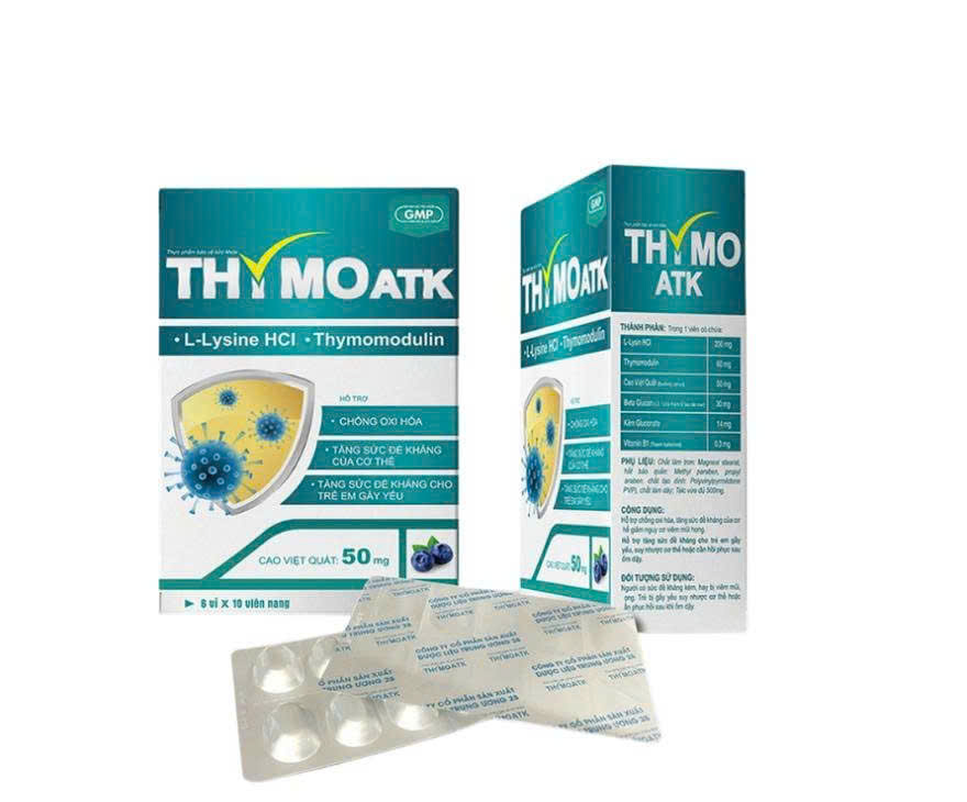 Viên Uống ThymoATK TW28 (H/60v)