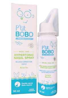 Xịt mũi P'tit BOBO Ưu Trương Hypertonic Nasal Spray (Chai/50ml)