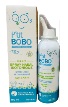 Xịt mũi P'tit BOBO Đẳng Trương Isotonic Nasal Spray (Chai/100ml)