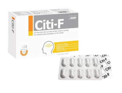 Citi-F Citicoline 500mg Vạn Hưng (H/30v)