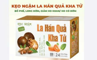 Kẹo ngậm Viala La Hán Kha Tử (H/24v)