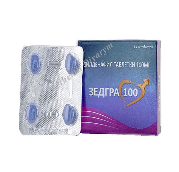 Zedgra Sildenafil 100mg Ấn Độ (H/4v)