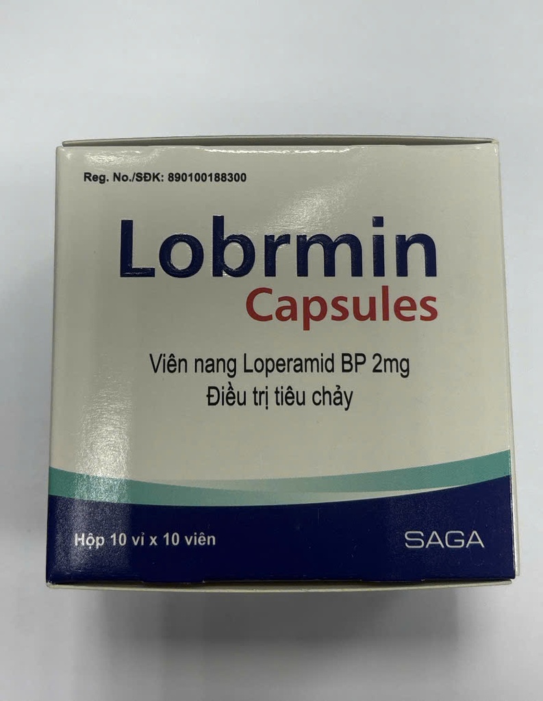 Lobrmin Loperamide 2mg Ấn Độ (H/100v)