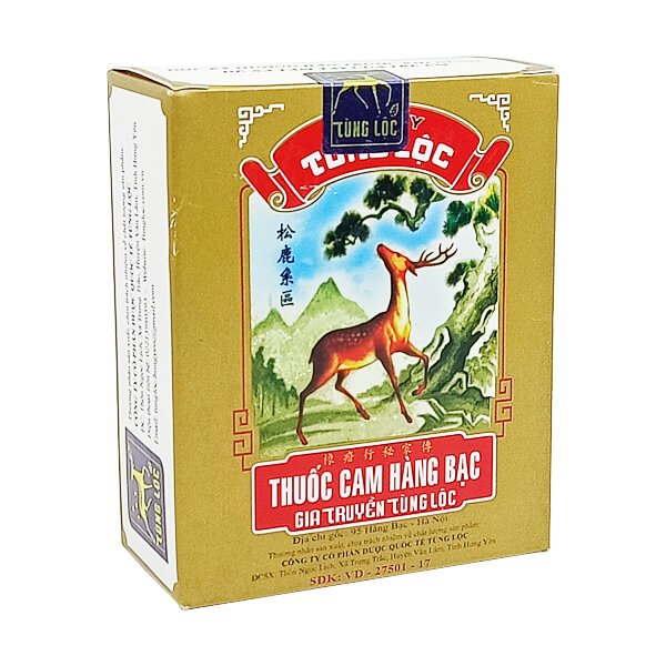 Thuốc cam Hàng Bạc Tùng Lộc (H/10gói/8g) date 04/2027