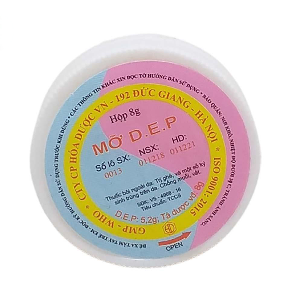  Dep mỡ Hóa Dược (Lọ/8g) Date 07/2027