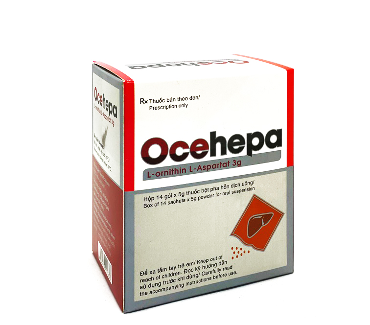 Ocehepa L Ornithin L Aspartat 3g Hóa Dược (H/14gói/5g) Date 04/2027
