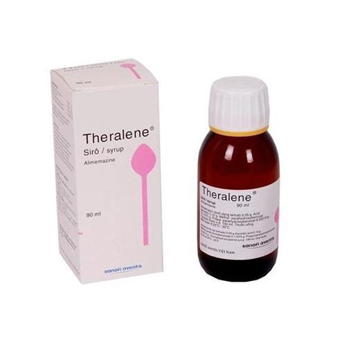 Theralene Alimemazin 0.045g Sanofi (Lọ/90ml) Date 10/2026