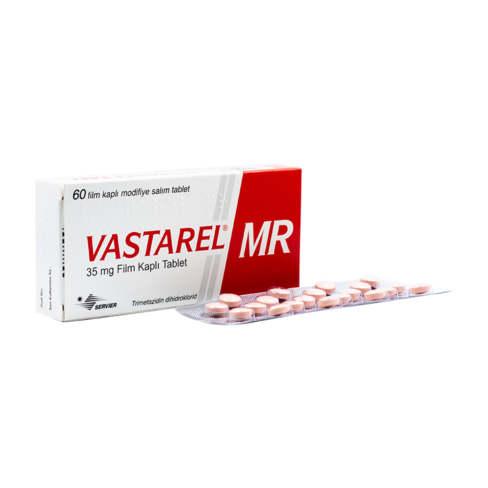 Vastarel MR Trimetazidine dihydrochloride 35mg Servier (H/60v) Date 07/2027