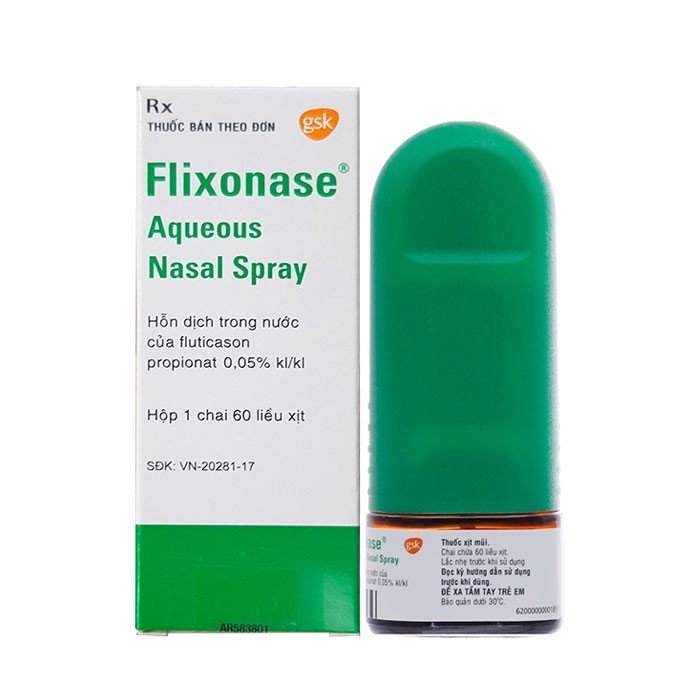 Flixonase Nasal Spray xịt GSK (Lọ/60liều) Date 06/2027