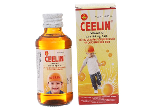 Ceelin Vitamin C 100mg/5ml United (Lọ/60ml) Date 05/2027