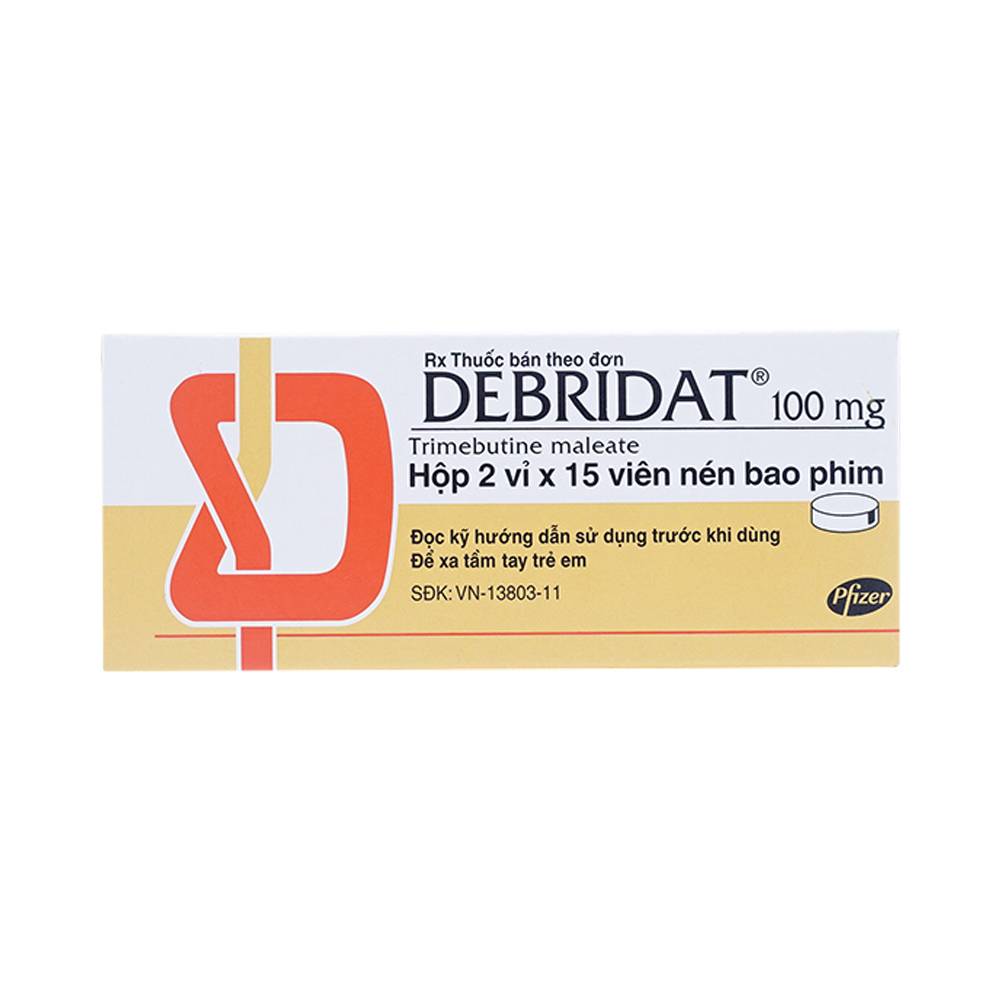 Debridat Trimebutine 100mg Pfizer (H/30v) 